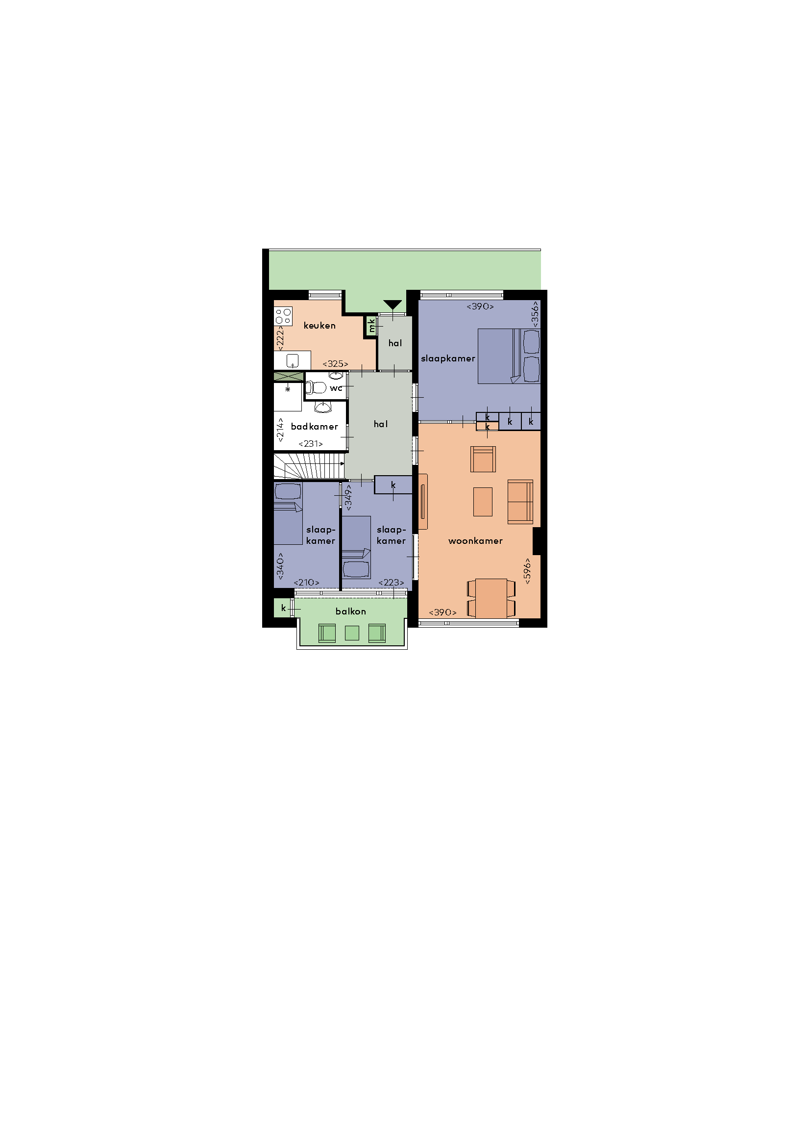 Appartement in Arnhem
