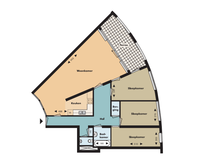 Appartement in Rotterdam