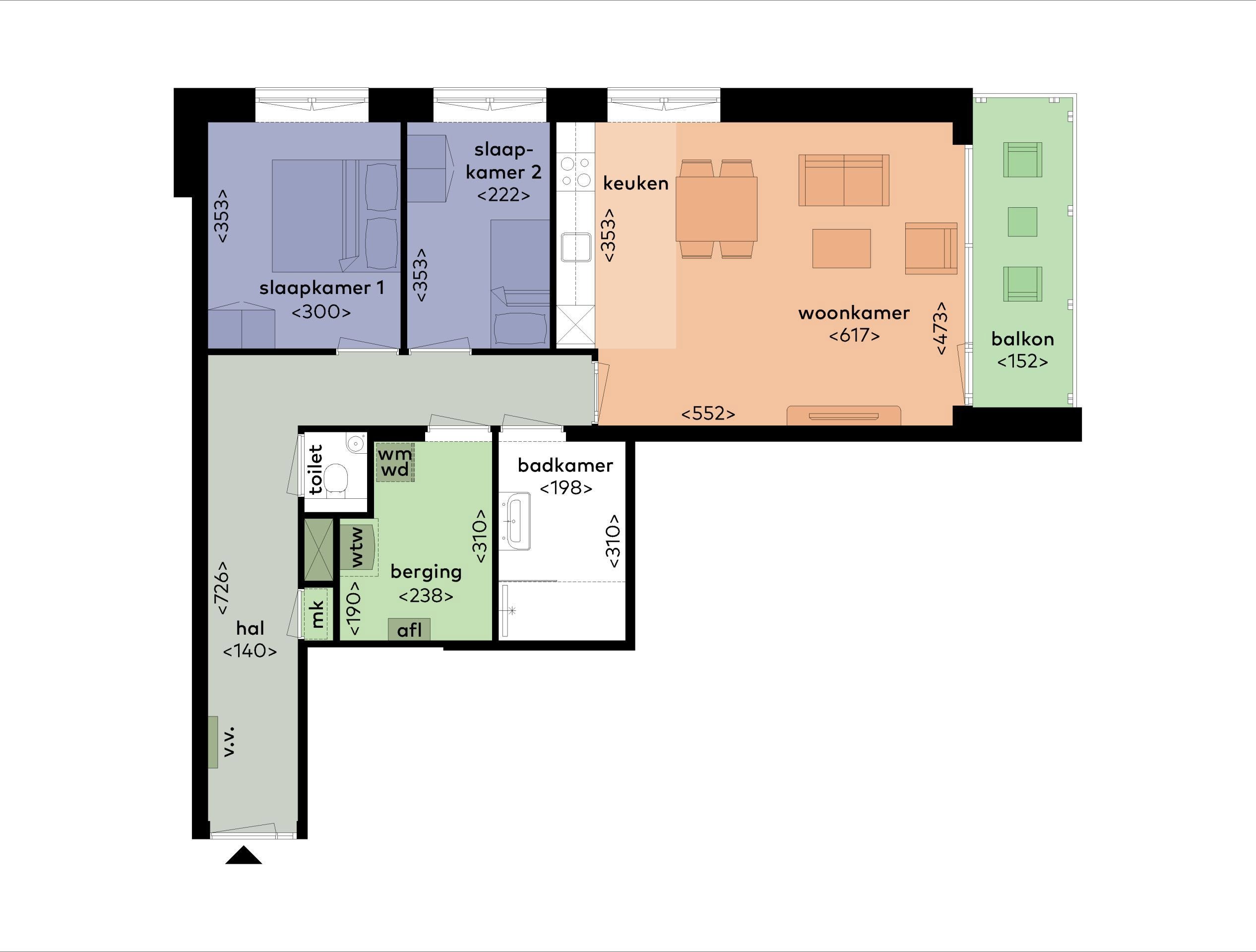 Appartement in 's-Gravenhage