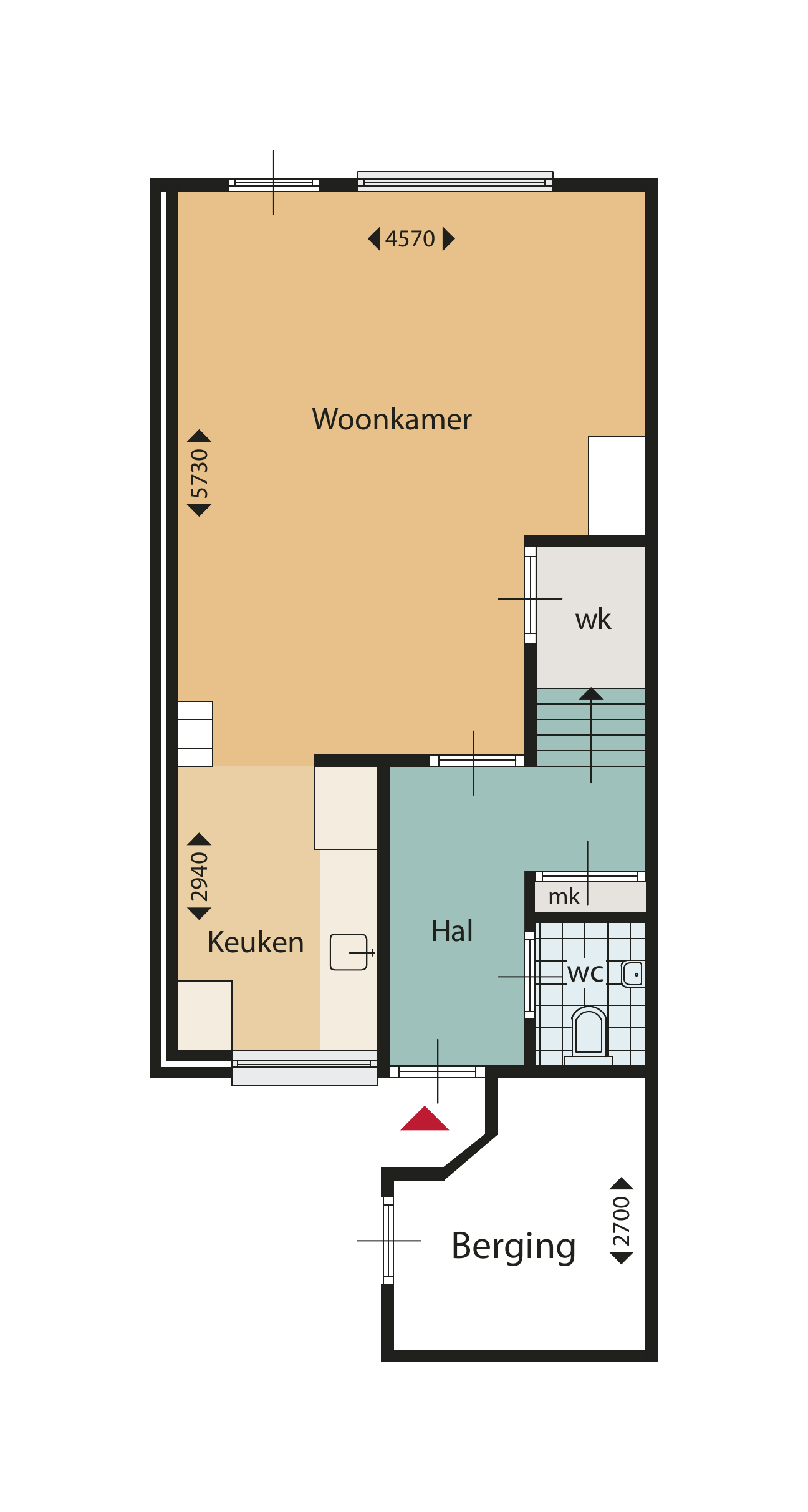 vrije-sector-woningen te huur op Doelen