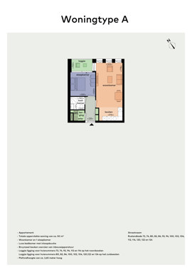 View photo 1/2 of apartment in Almere