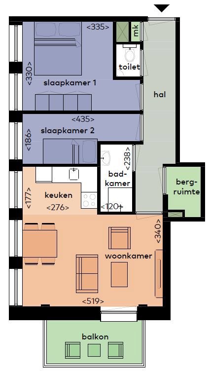 Zdjęcie 1 z 3 — apartment, Zwolle