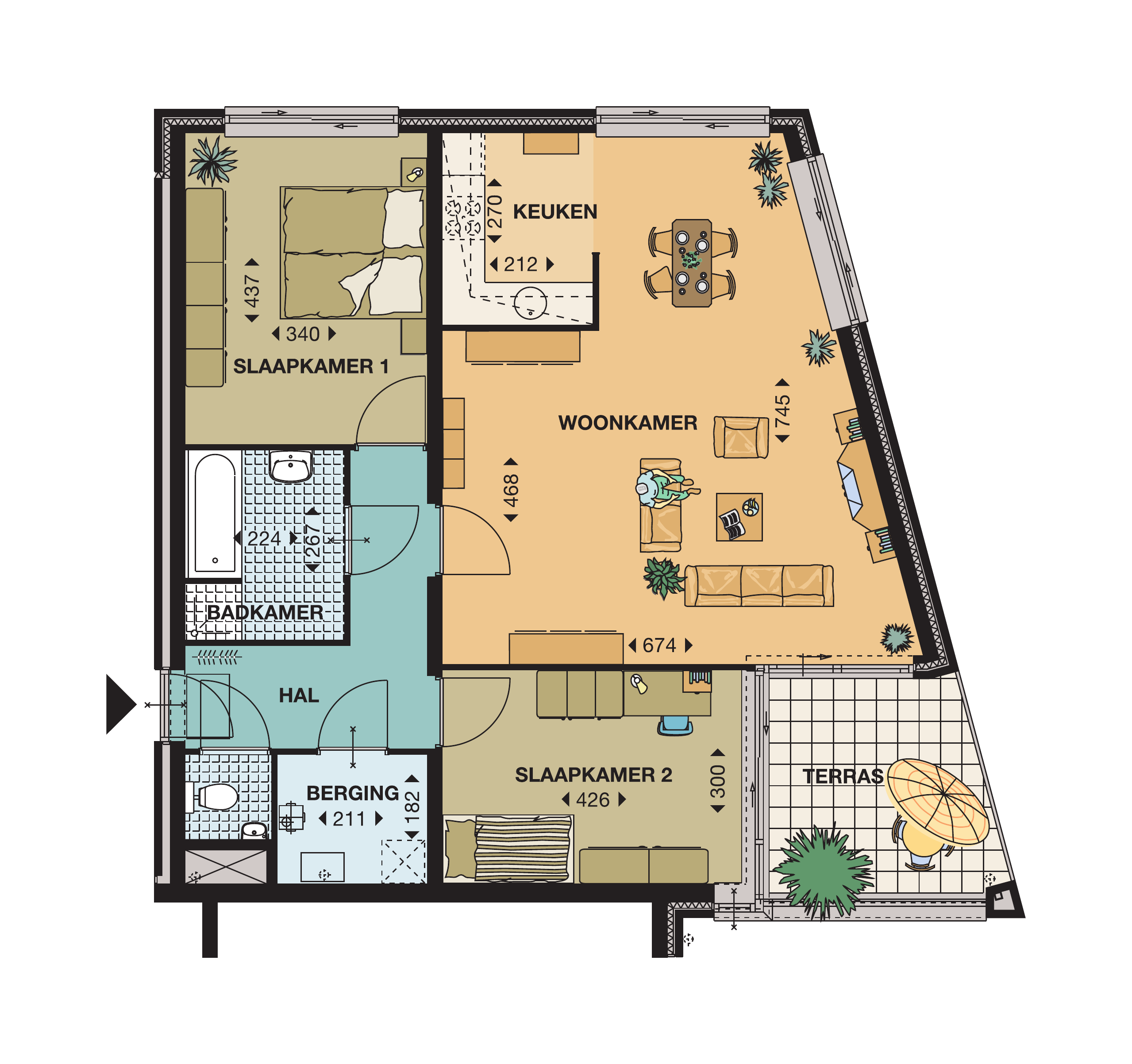 Appartement in Eindhoven