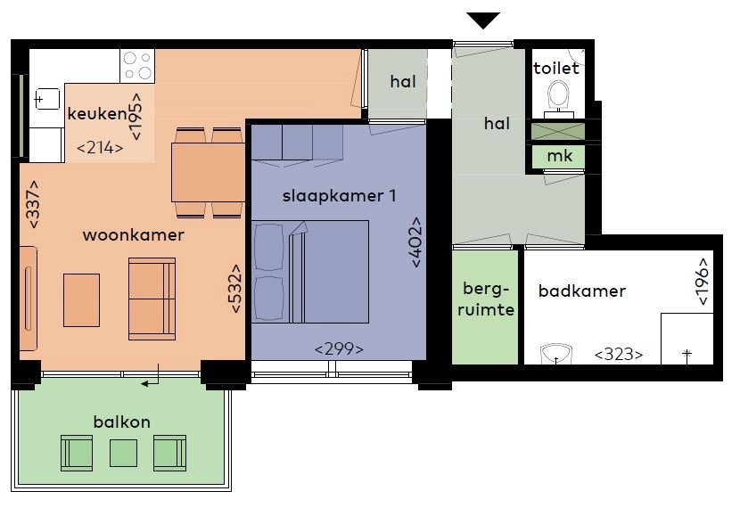 Appartement in Zwolle
