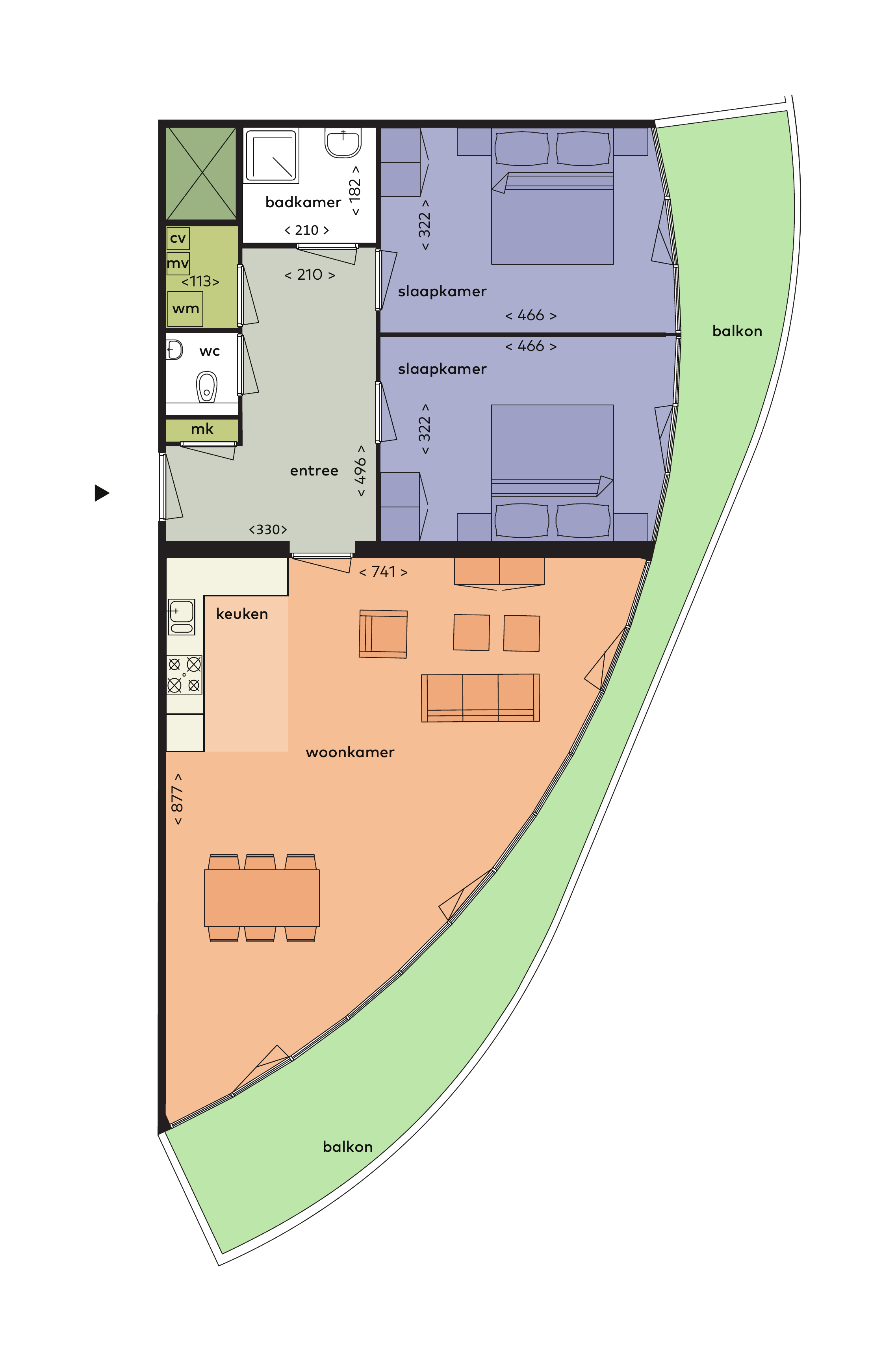 Apartment in Haarlem