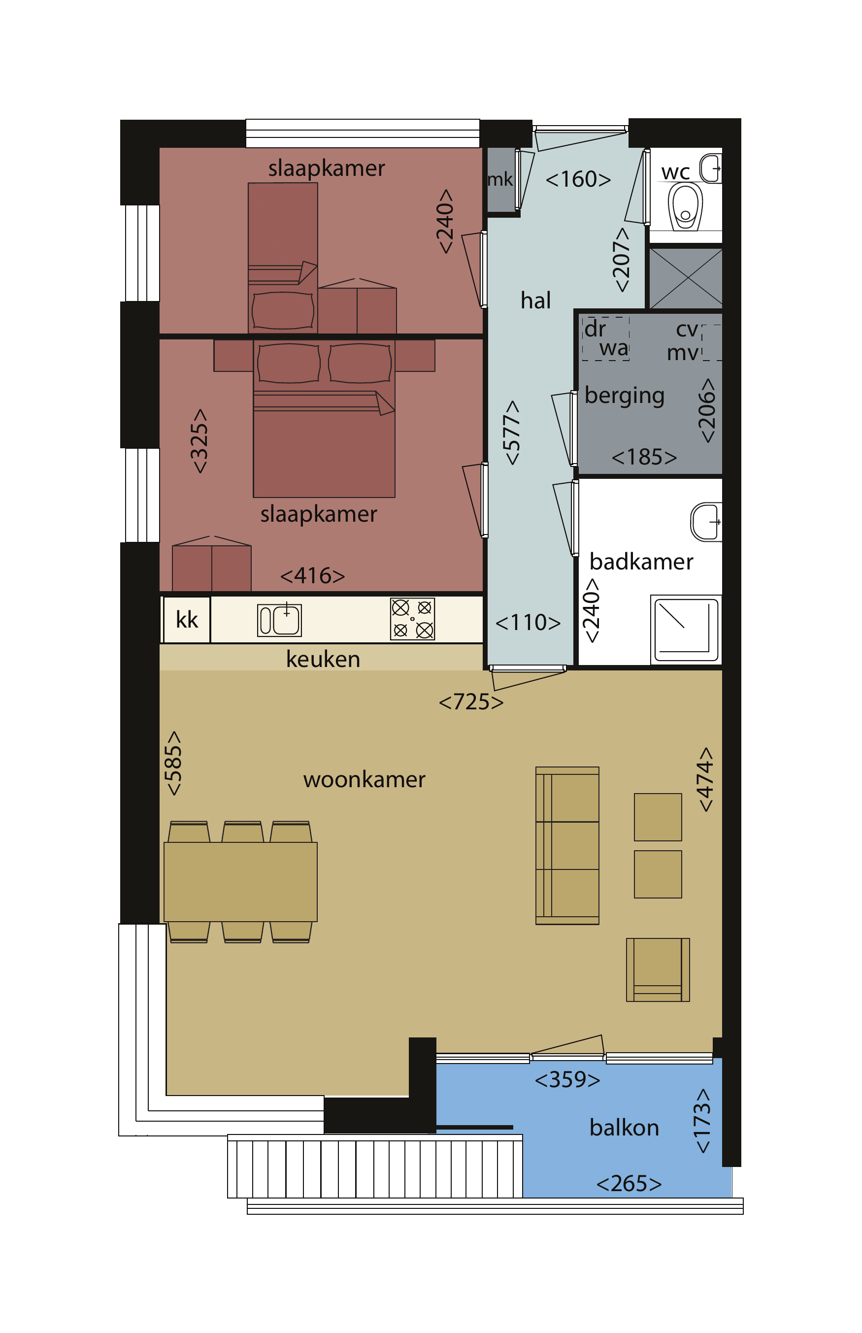 Appartement in Amsterdam