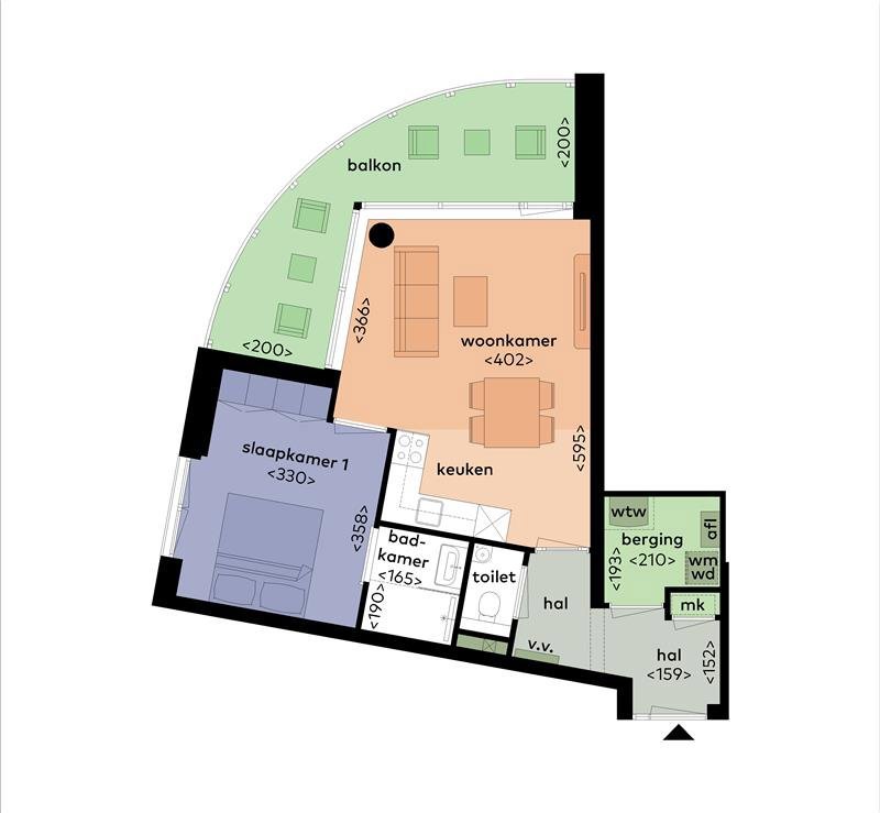 Appartement in 's-Gravenhage