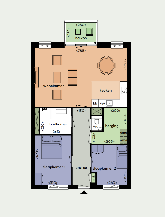 Appartement in Helmond