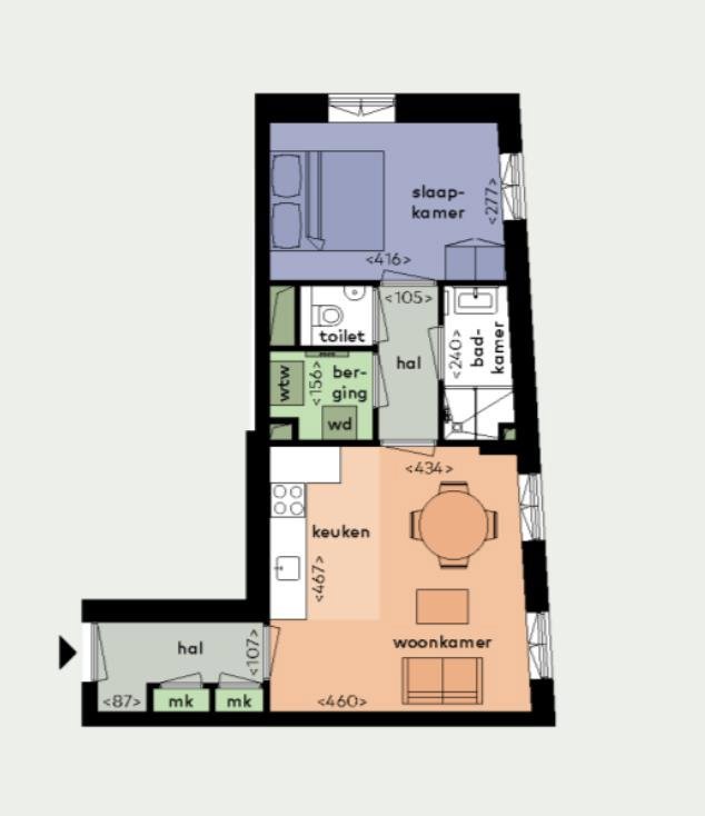 Apartment in Rotterdam