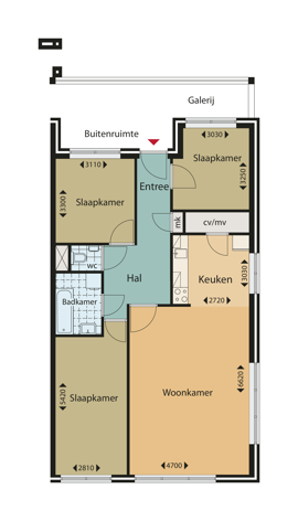 Appartement in 's-Gravenhage