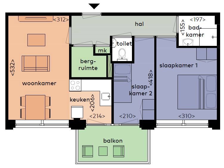Appartement in Zwolle