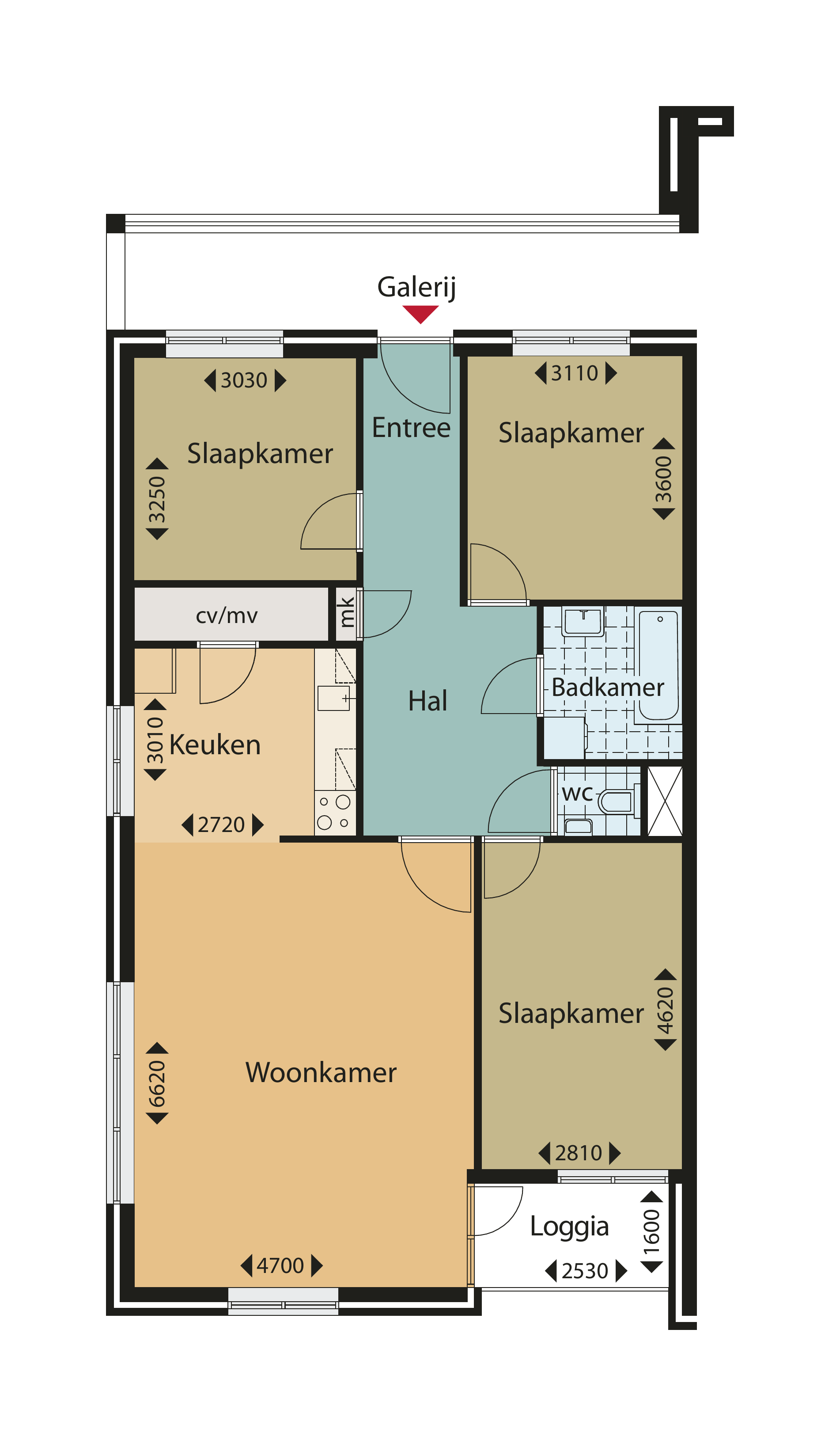 Apartment in 's-Gravenhage