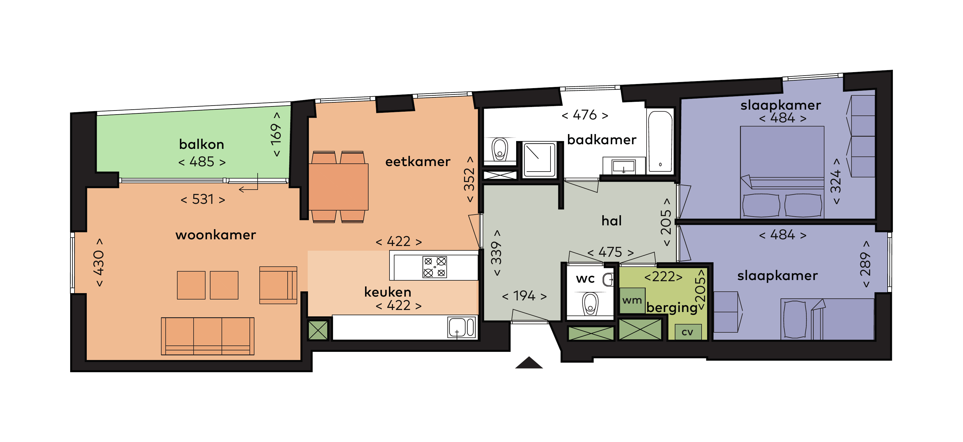 Apartment in Bergen op Zoom