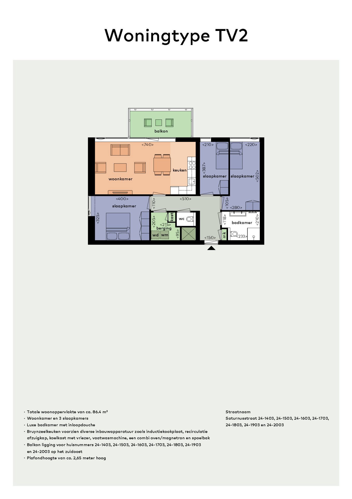 Saturnusstraat 241803