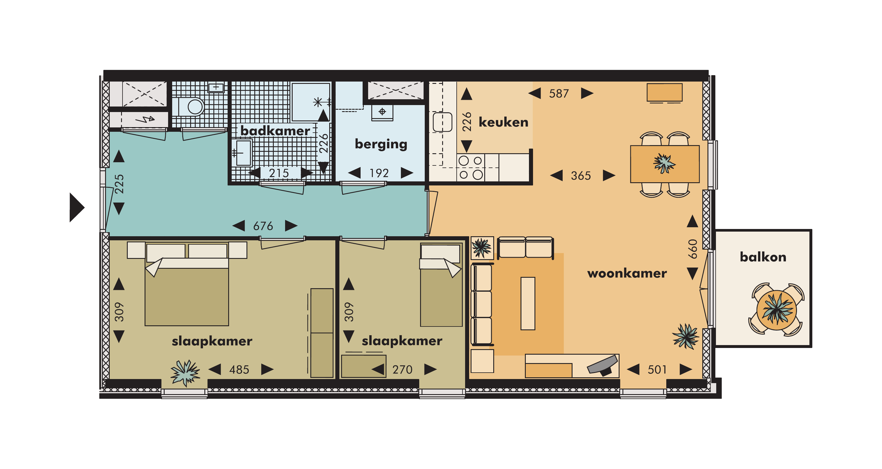 Appartement in Haarlemmermeer