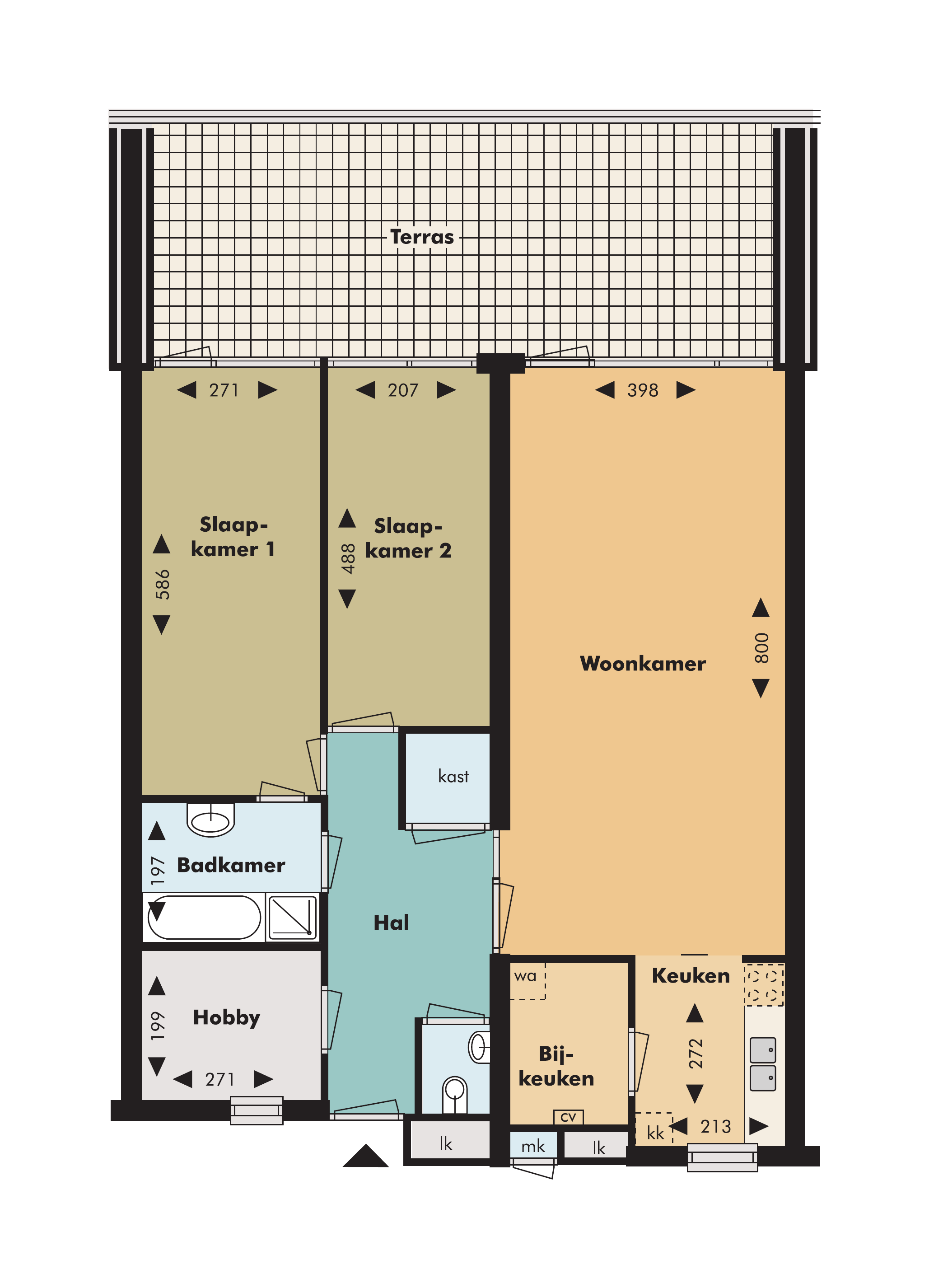 Appartement in Zoetermeer