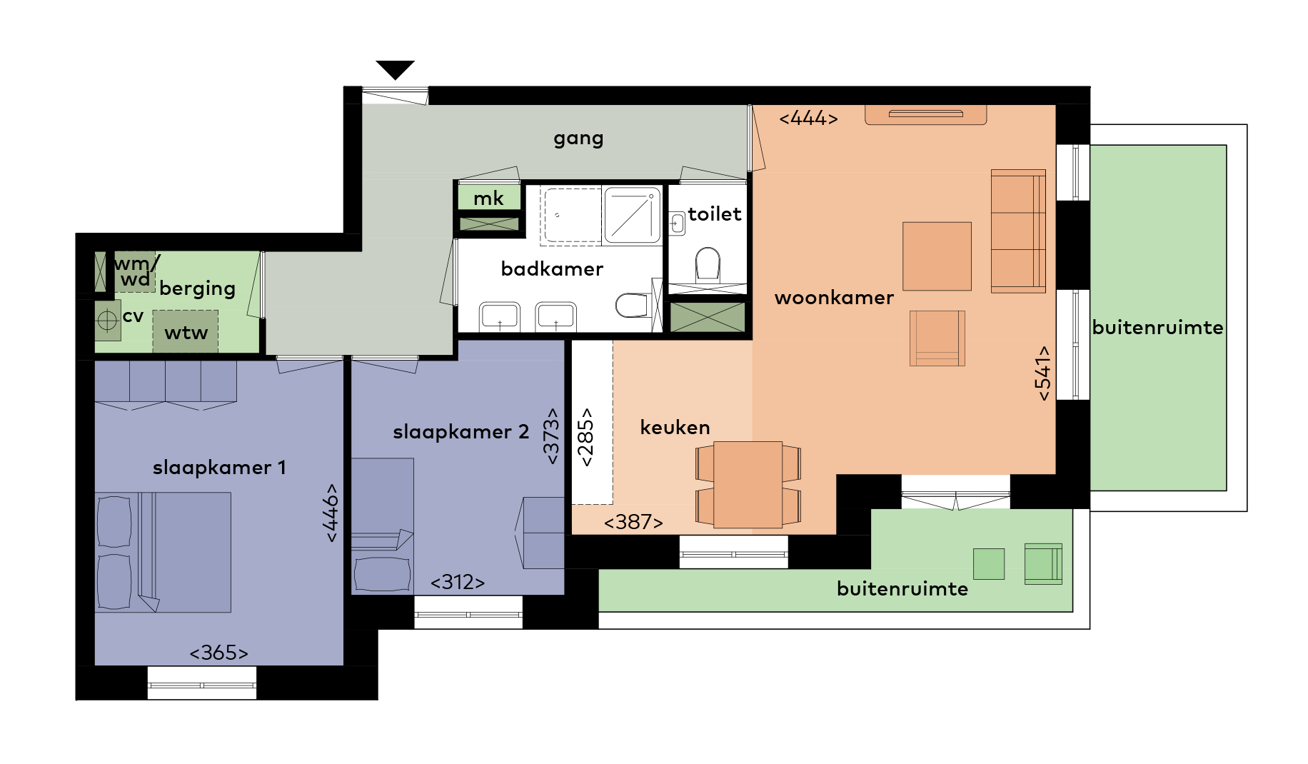 Appartement in Bussum