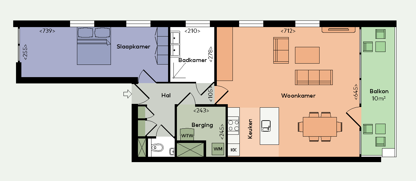 Apartment in Rotterdam